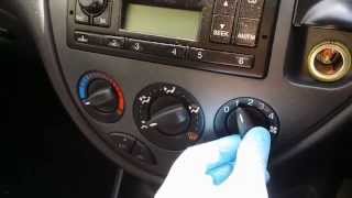 Ford Focus heater resistor