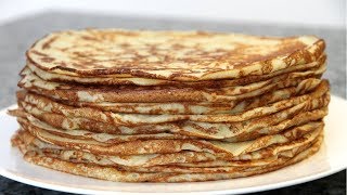Восхитительные дрожжевые блины. Вкусно, просто и легко!!!