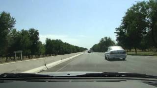 15. Tashkent to Samarkand, Uzbekistan Highway Road 2010 (HDTV 1080p)