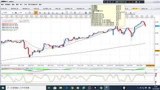 13/01/2020 恆指,上証,黃金,道指 波浪走勢 技術分析