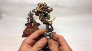 Steampunk rotary tattoo machine. Роторная татуировочная машинка в стиле стимпанк.