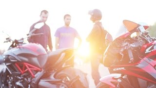 Ducati Diavel VS CBR600RR