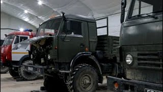 На участке БАМа блочно-модульный городок военных строителей был оснащен тенто-мобильным укрытием