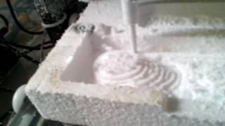 Polystyrene router home build