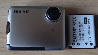 Видеорегистратор SHO ME замена аккумулятора