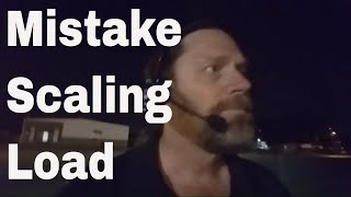 Red Viking Trucker Mistake Scaling Load | RVTGear.com | RedVikingTrucker.com