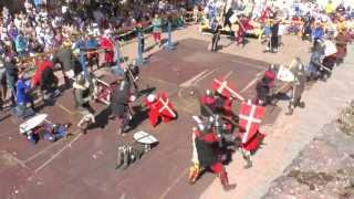 Knight tournament (Vyborg castle) Рыцарский замок 2013 бугурт
