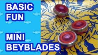 Mini Micro Beyblades Basic Fun 2011 New York Toy Fair Beyblades Preview