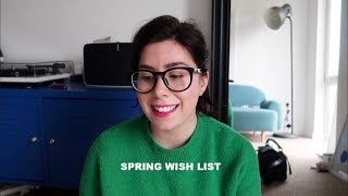 SPRING WISH LIST ft  ACNE STUDIOS & MORE