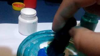 Tutorial-Como fazer cor azul Bêbê