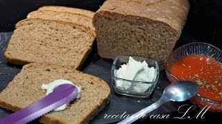 PAN DE MOLDE INTEGRAL RECETA MUY FÁCIL