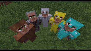 КАК ОДЕТЬ ЖИТЕЛЕЙ MINECRAFT В БРОНЮ! Вы будете в шоке!