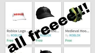 Roblox Free Item's