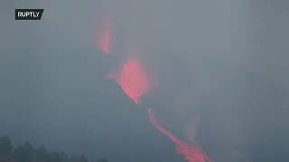 LIVE: La Palma volcano continues to erupt amid growing fears after lava reaches the sea