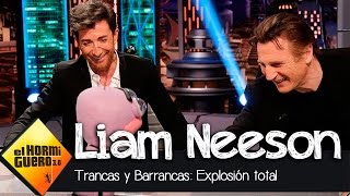 Liam Neeson adivina junto a Trancas y Barrancas los objetos explotados - El Hormiguero 3.0