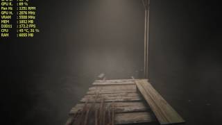 GTX1080 Outlast II FullHD Ultra FPS Test