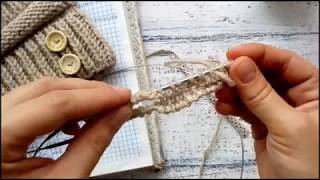 ШАПКА из Alize Lanagold classic. МК. Уплотненная патентная резинка.