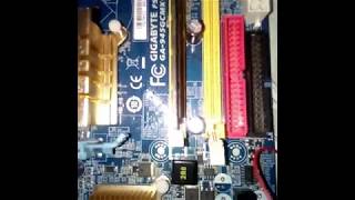 Ремонт материнской платы Gigabyte GA-945gcmx-s2 rev6.6