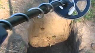 Металлоискатель Кощей 25К, Tesoro Tejon - ищем золото на поле в грунте.