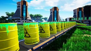 NEW UPDATE | Building Endgame Nuclear Reactors, Trains, & Hyper Tubes  | Satisfactory Gameplay