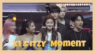 X1 & ITZY Moment