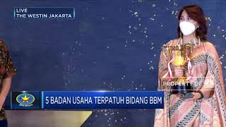 Penghargaan BPH Migas Kategori Badan Usaha Terpatuh Bidang BBM