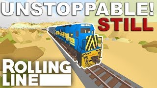 HUGE DESERT TRAINS  -  Rolling Line VR Toy Train Simulator  -  Map