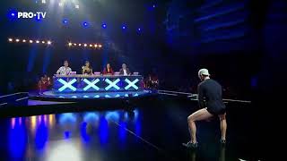 Romanii Au Talent 2018: Sebastian Smintanica #Moment Comic