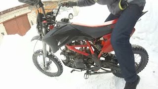 Завели IRBIS TTR 125 в МОРОЗ -30