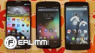 Nexus 5 vs LG G2 vs Nexus 4 подробное сравнение. Все плюсы и минусы от FERUMM.COM