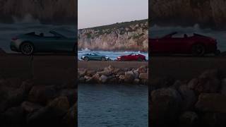 Double #FerrariRomaSpider, double beauty. #Ferrari #Sardinia