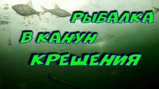 Рыбалка в канун КРЕЩЕНИЯ