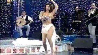 Turkish Belly Dance ,Tanyeli in white - 1993