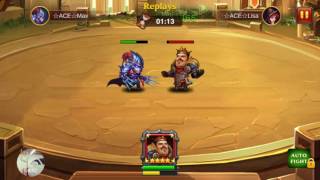 Heroes Charge:Dope King R1 pvp test