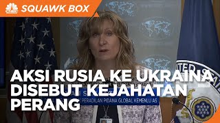 AS: Aksi Rusia Ke Ukraina Adalah Kejahatan Perang