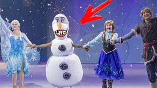 Frozen Eva Kitty сходили на ХОЛОДНОЕ Сердце, Эльза и Анна катались на коньках и махали ручкой Эве