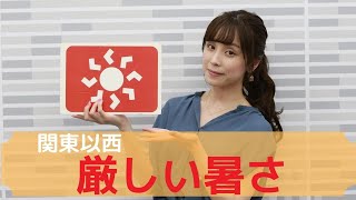 お天気キャスター解説 8月8日(土)の天気