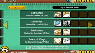 Battle cats - All cat combos