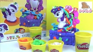 Пластилин Плей До Туалетный Столик Play Doh Rarity Style & Spin. Май Литл Пони на Русском