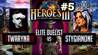 Герои 3 JO Duel twaryna vs StygianOne Elite Duelist HotA game#1