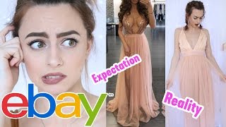 Trying On Prom Dresses I Bought From Ebay! | Sophie Foster