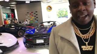 Blac Youngsta First Person With Lamborghini Truck