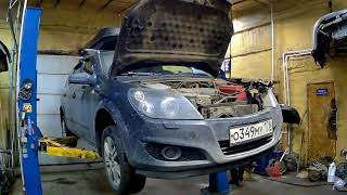 Opel Astra H. Замена радиатора. Опять… Будни РКЖП