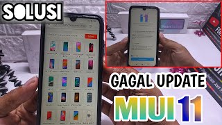 Solusi gagal Update MIUI 11 Xioami || Fix CARA UPDATE  MIUI 11 Global Stabil Redmi Note 7 VIA MANUAL