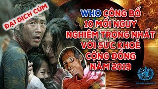 Đại dịch cúm  - WHO công bố 10 mối nguy nghiêm trọng nhất với sức khoẻ cộng đồng năm 2019