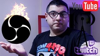 Configurar Open Broadcaster Software - OBS STUDIO Para hacer  Directos para Yuotube y twitch