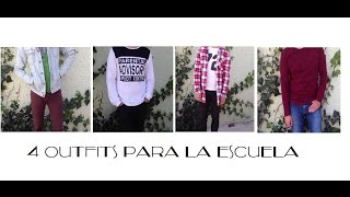 4 Outfits Para la Escuela Hombres 2015