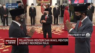 Presiden Jokowi Lantik 6 Menteri & 5 Wakil Menteri Baru