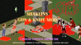 The Sims 1- Gun & Knife Mod