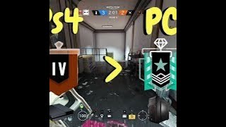 CONSOLE DIAMOND SWITCHES TO PC 4 WEEK PROGRESSION!!! Rainbow Six Siege